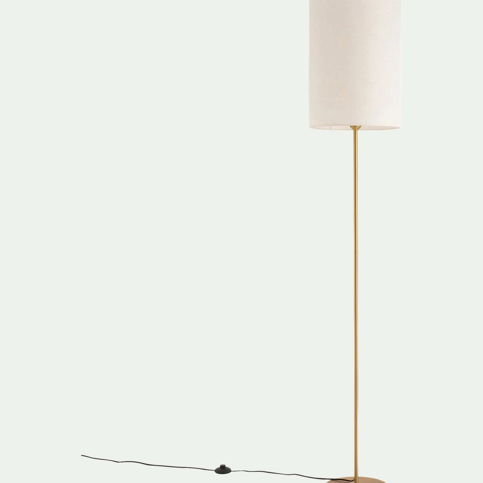 Abat-jour cylindrique non électrifiée en jute D35xH50cm - naturel