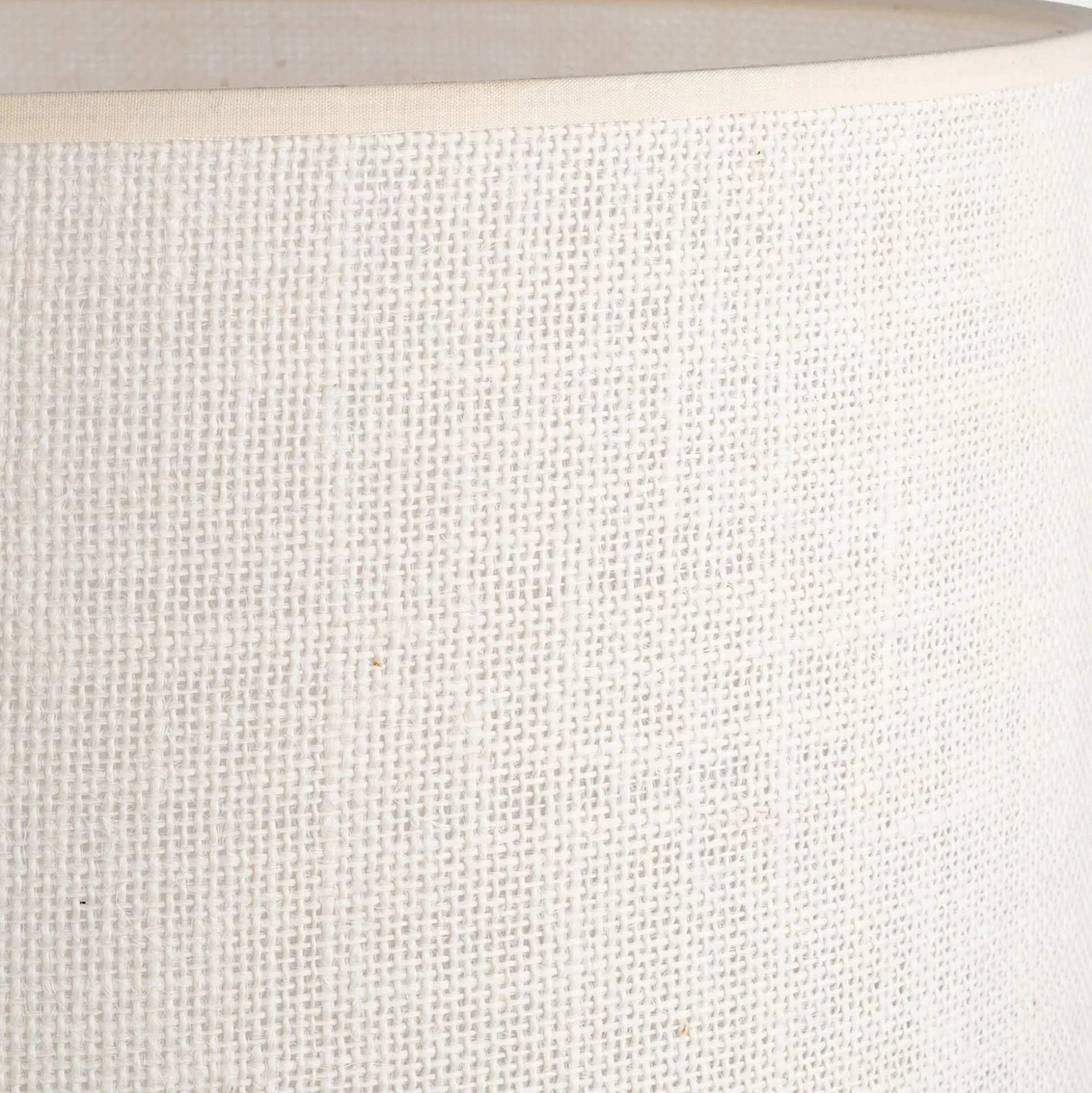 Abat-jour cylindrique non électrifiée en jute D35xH50cm - naturel