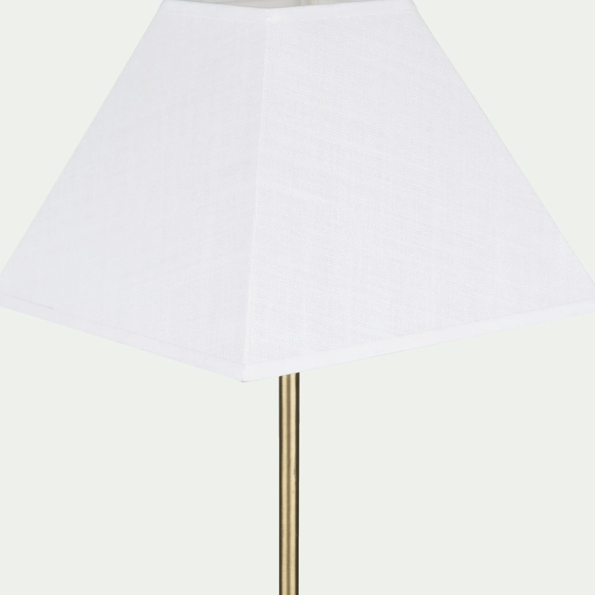 Abat-jour en coton l25cm - blanc capelan