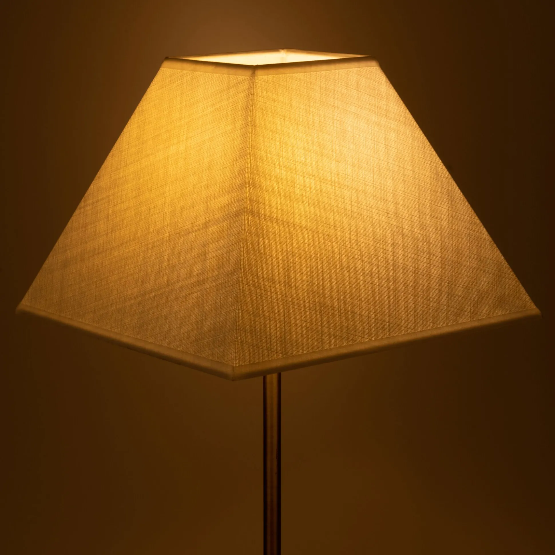 Abat-jour en coton l25cm - blanc capelan