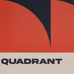 Affiche graphique 30x40cm - terracotta