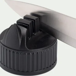 Aiguiseur à couteaux 3 niveaux - noir