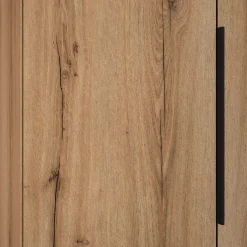 Armoire 2 portes en bois H210cm - bois clair