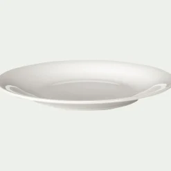 Assiette à dessert en porcelaine qualité hôtelière D21cm - blanc