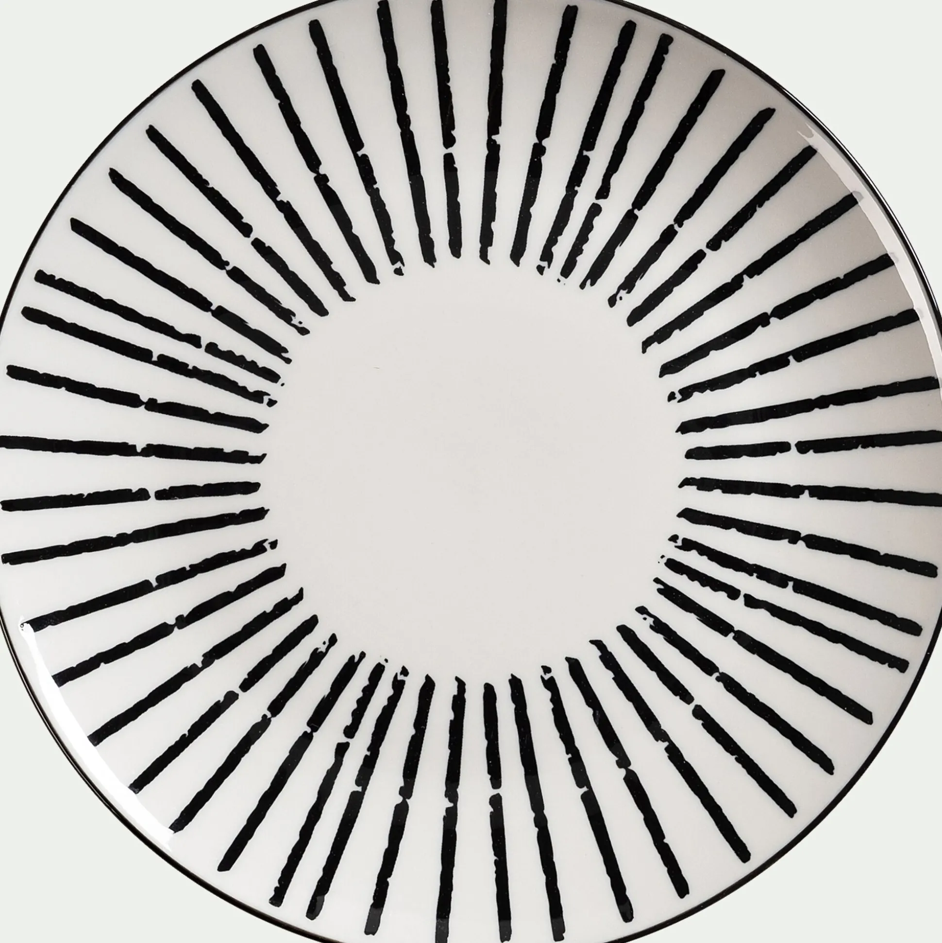 Assiette à dessert en porcelaine D19cm - blanc