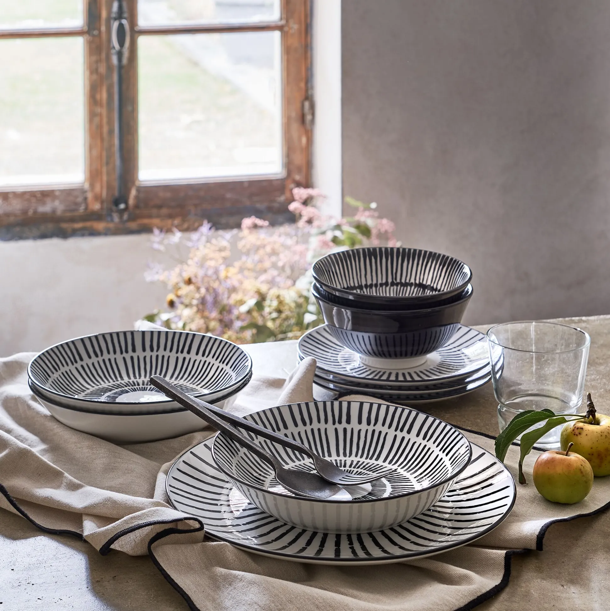 Assiette à dessert en porcelaine D19cm - blanc