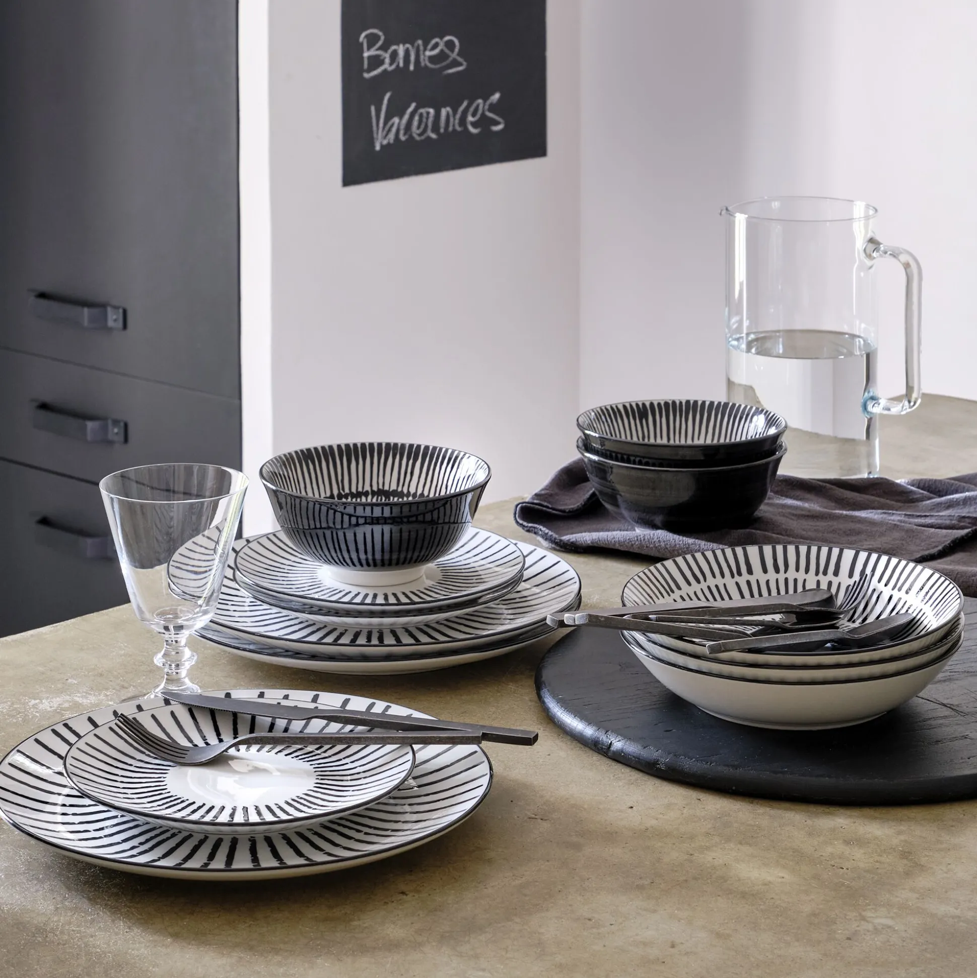 Assiette à dessert en porcelaine D19cm - blanc