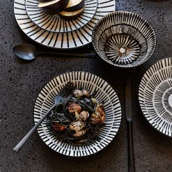 Assiette à dessert en porcelaine D19cm - blanc