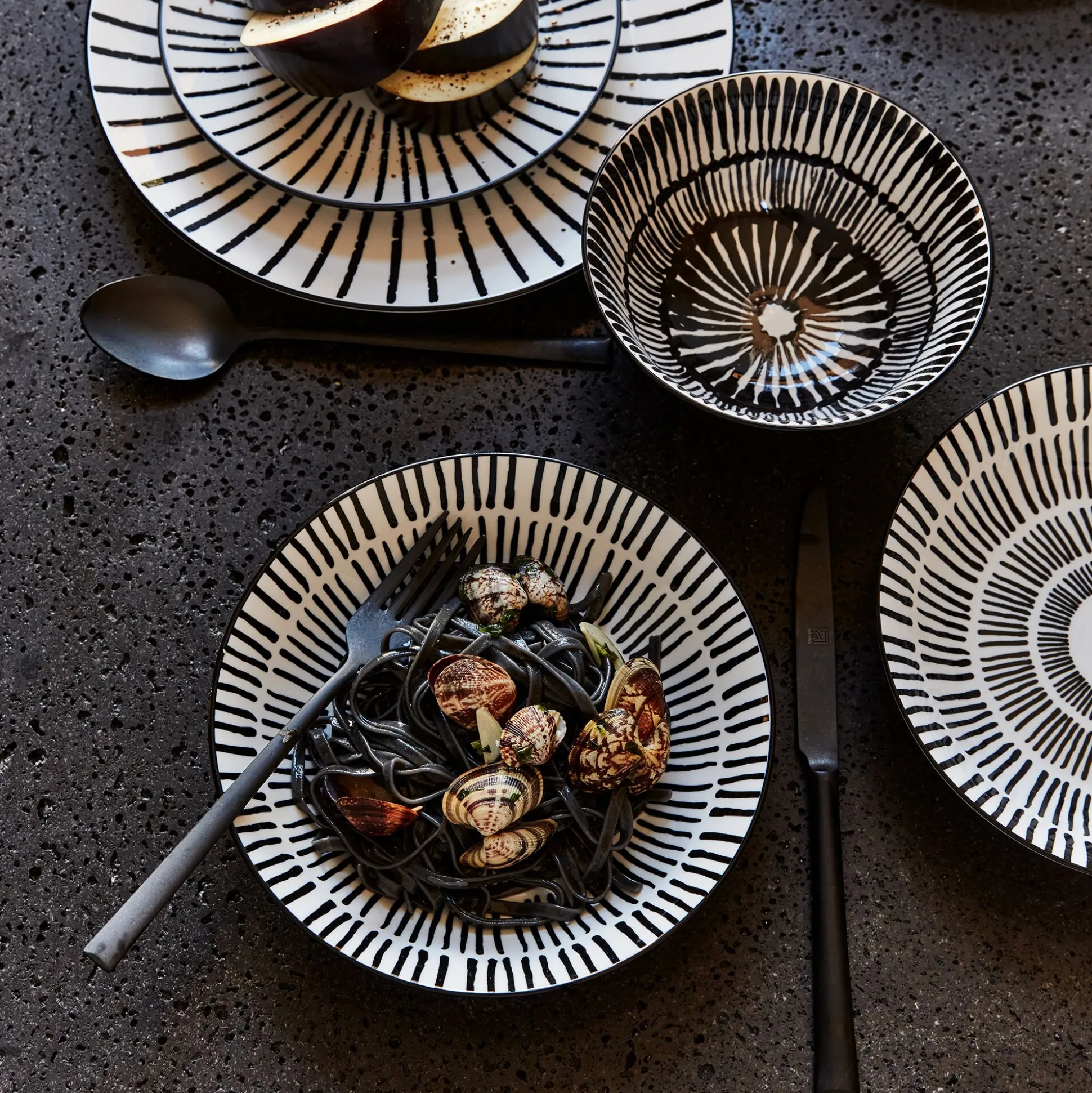 Assiette à dessert en porcelaine D19cm - blanc