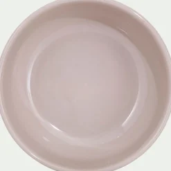 Assiette creuse en faïence D15cm - beige alpilles