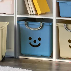 Bac de rangement 25L - bleu figuerolles