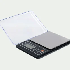 Balance de cuisine en inox - noir