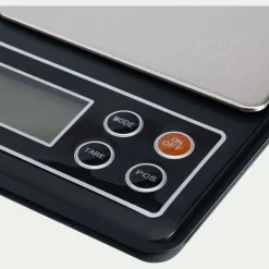 Balance de cuisine en inox - noir