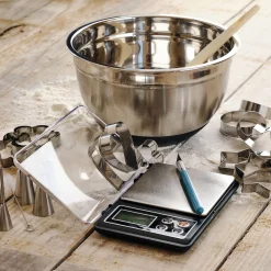 Balance de cuisine en inox - noir