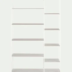 Bibliothèque en acier - blanc