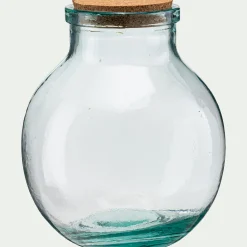 Bocal en verre recyclé 5L - transparent