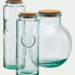 Bocal en verre recyclé 5L - transparent