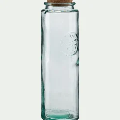 Bocal en verre recyclé 1,8L - transparent