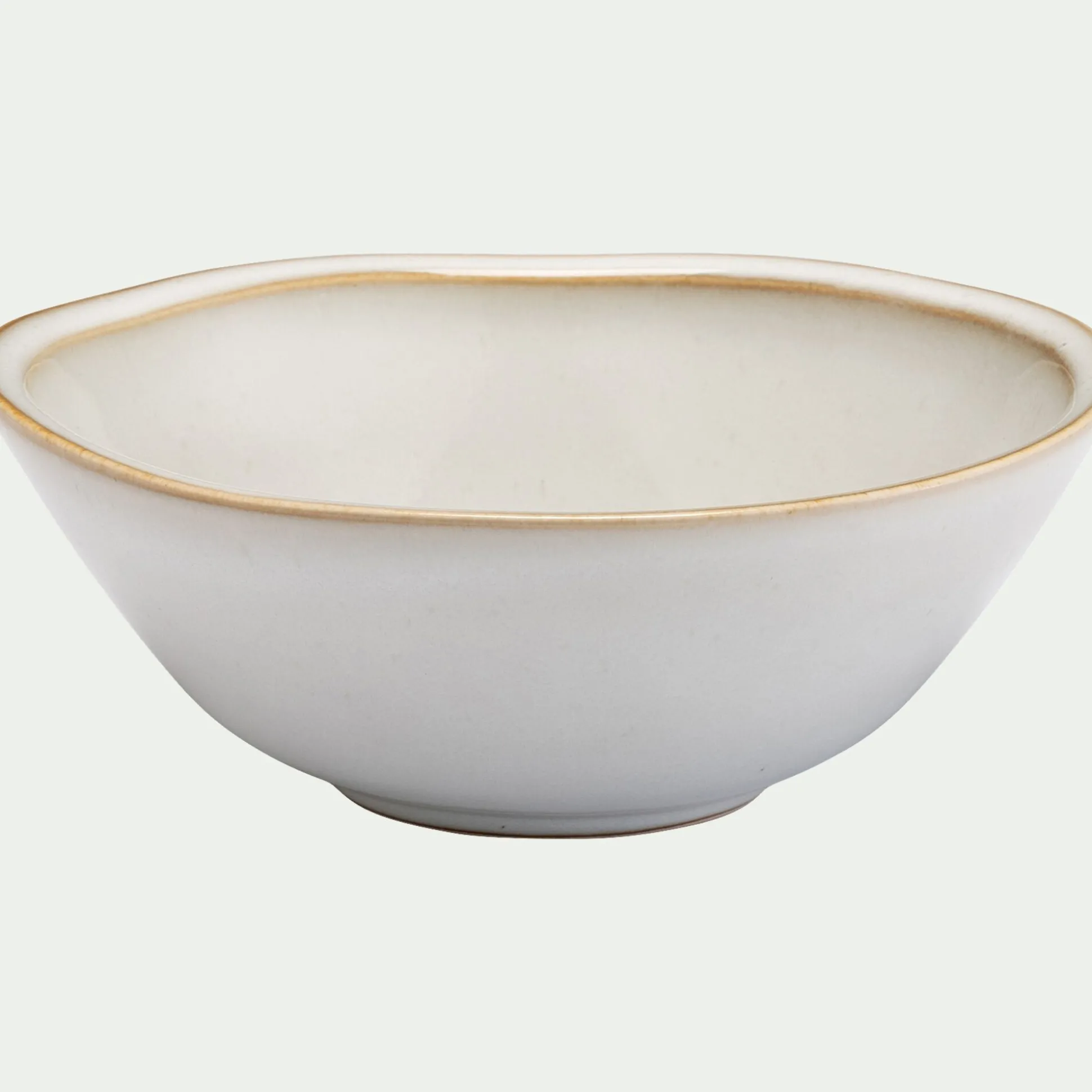 Bol en grès D16,5cm - beige alpilles