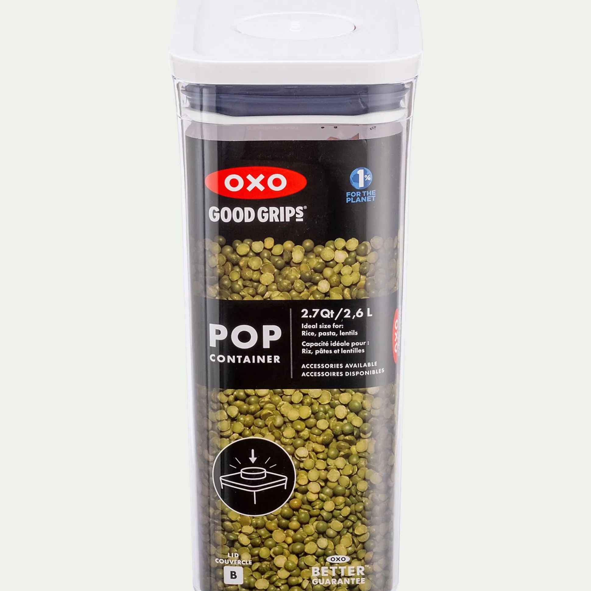 Boîte de conservation 2,6L - transparent