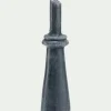 Bougie déco contemporaine H36cm - gris