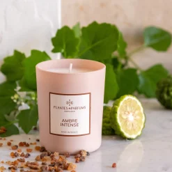 Bougie parfumée senteur Ambre Intense 180g