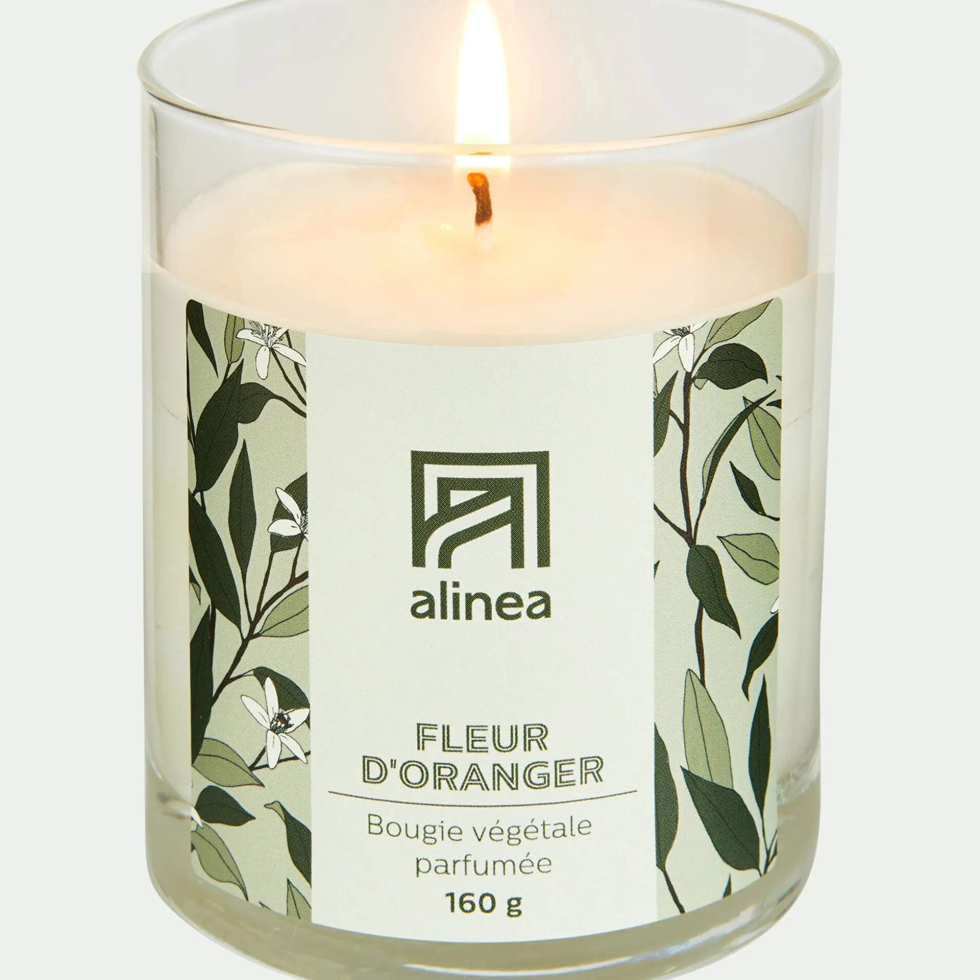Bougie parfumée senteur Fleur d'Oranger 160g