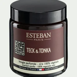 Bougie parfumée senteur teck et tonka 90g