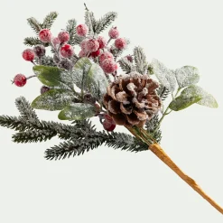 Branchage de Noël artificiel de pin H50cm - vert