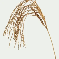 Branchage de Noël artificiel d'amarante H130cm - doré