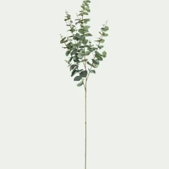 Branche d'eucalyptus artificielle H115cm - vert