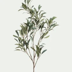 Branche d'olivier artificielle H122cm - vert