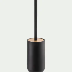 Brosse wc en polyrésine - noir