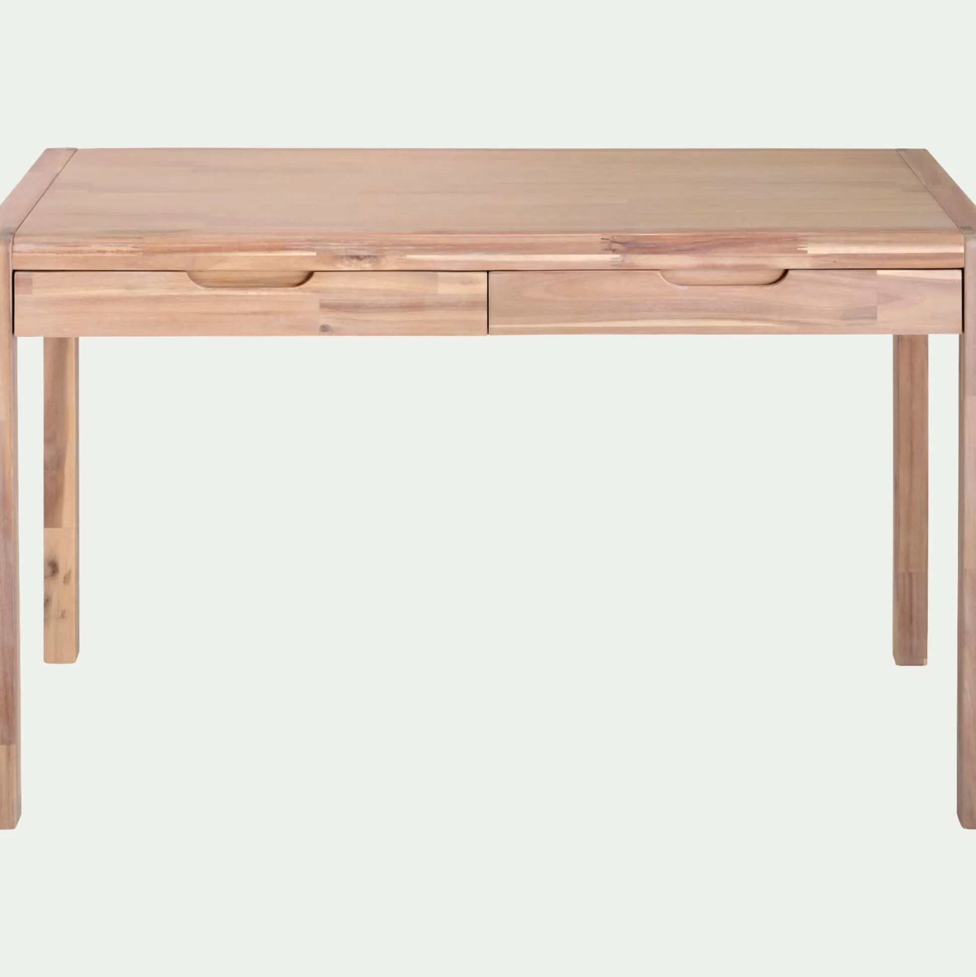 Bureau en acacia L120cm - bois clair
