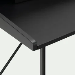 Bureau en bois L120cm - noir