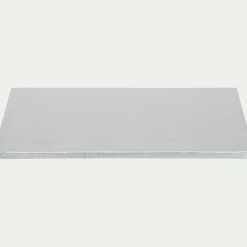 Cake drum rectangulaire 30x40cm - argenté métallisé