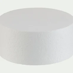 Cake drum rond à bords droits D20cm - blanc