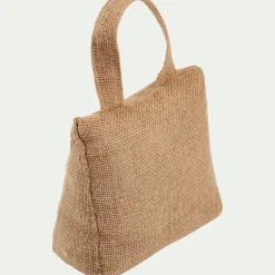 Cale-porte en sable et chanvre - naturel H18cm