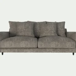 Canapé 3 places convertible en tissu genesis - beige alpilles