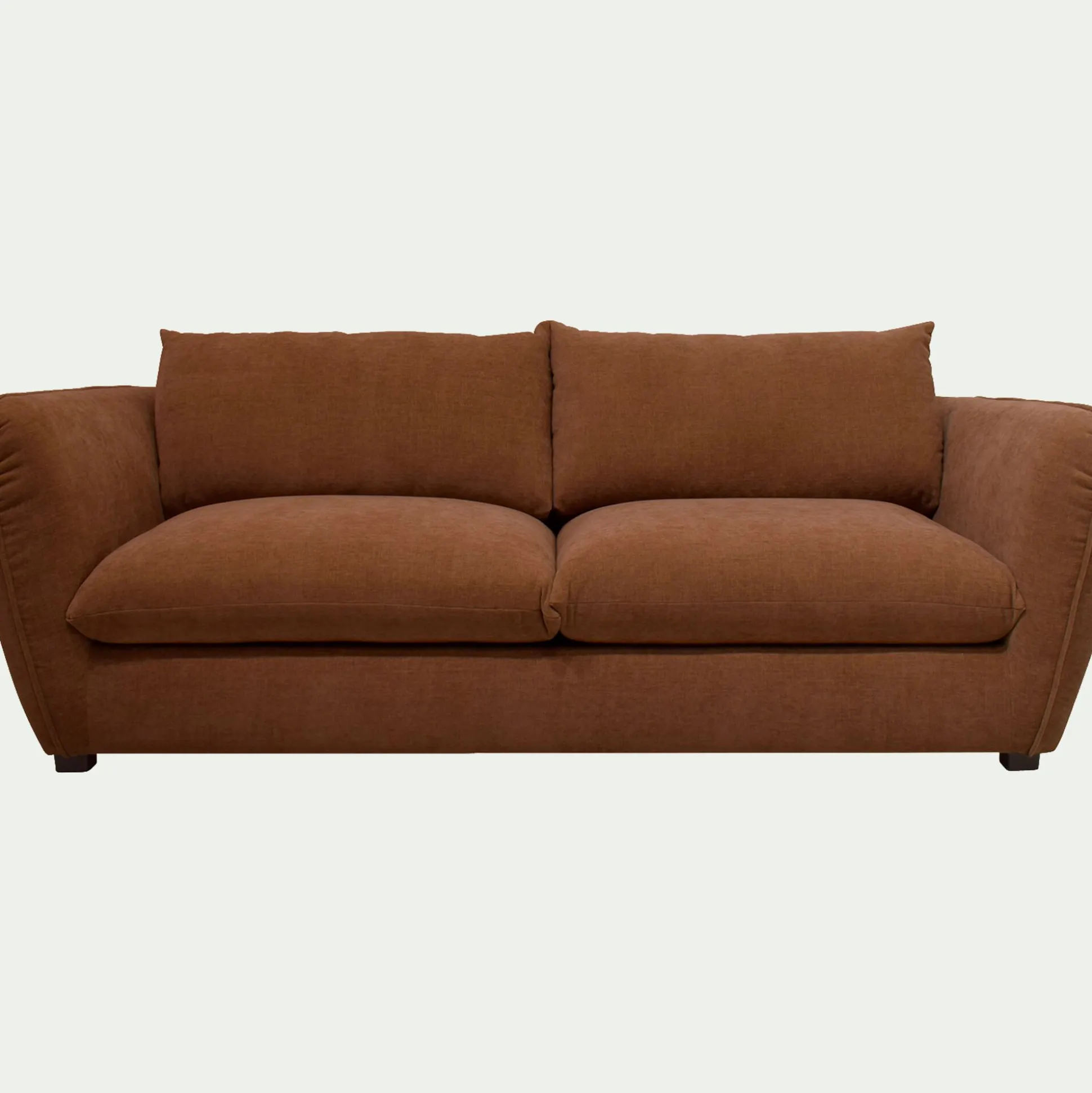 Canapé 4 places convertible en tissu Nature - brun rustrel