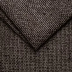 Canapé 2 places convertible en tissu Eden - marron