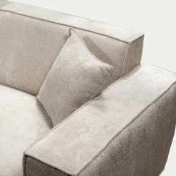 Canapé 3 places fixe en tissu Genesis - beige