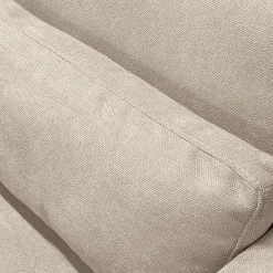 Canapé 5 places fixe en tissu Bloq - beige roucas