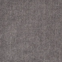 Canapé 5 places fixe en tissu - gris moyen