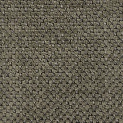 Canapé 3 places fixe en tissu doux - vert garrigue