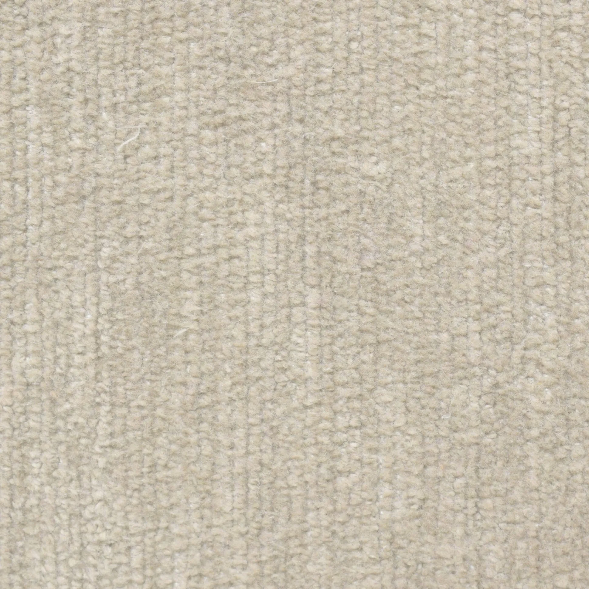 Canapé convertible 5 places avec pieds arrondis en tissu nature - blanc écru