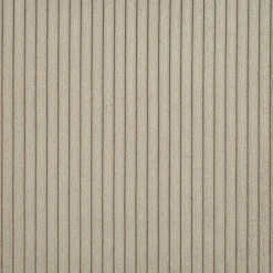 Canapé d'angle chaise longue droite fixe en velours côtelé Azores - gris taupe