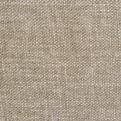 Canapé d'angle droit fixe en tissu doux tramé - beige