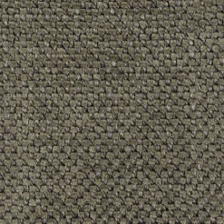 Canapé d'angle droit fixe en tissu tramé - vert garrigue