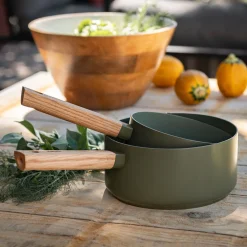 Casserole en aluminium D20cm - vert